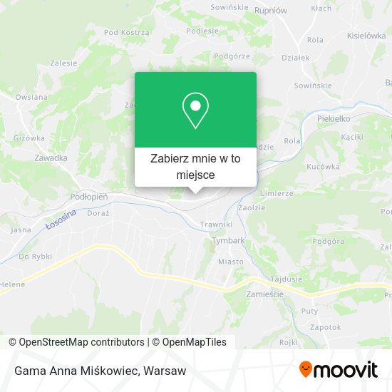 Mapa Gama Anna Miśkowiec