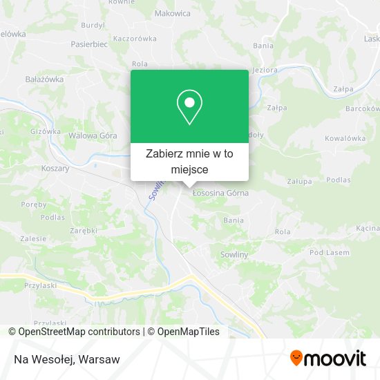 Mapa Na Wesołej