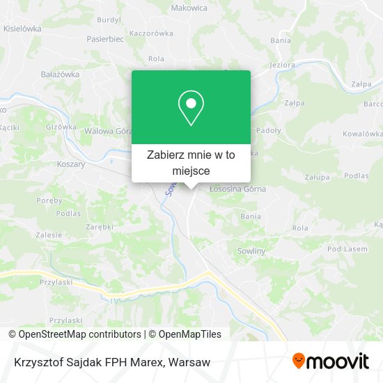 Mapa Krzysztof Sajdak FPH Marex