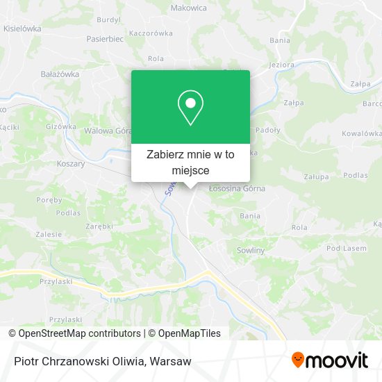 Mapa Piotr Chrzanowski Oliwia