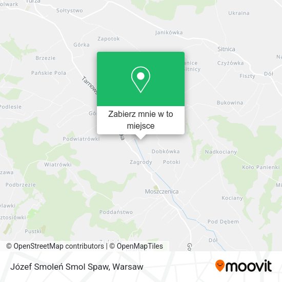 Mapa Józef Smoleń Smol Spaw