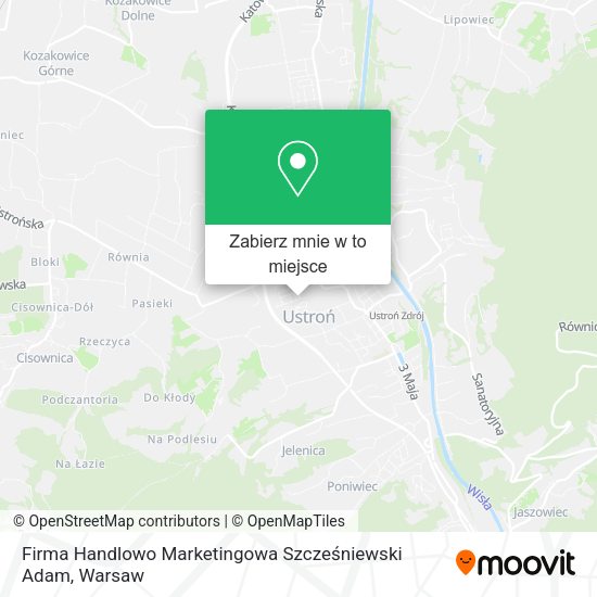 Mapa Firma Handlowo Marketingowa Szcześniewski Adam