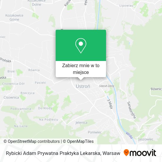 Mapa Rybicki Adam Prywatna Praktyka Lekarska