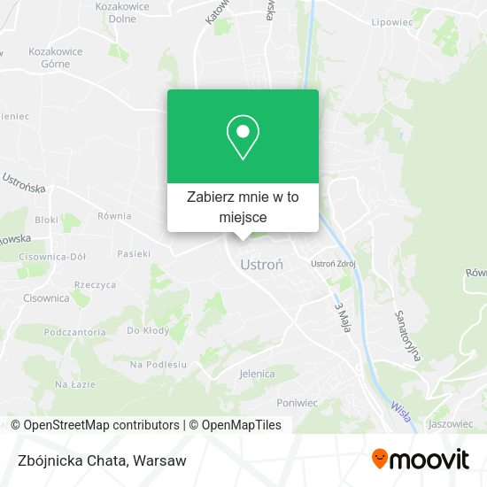 Mapa Zbójnicka Chata