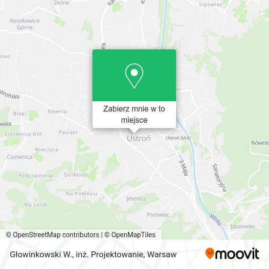 Mapa Głowinkowski W., inż. Projektowanie