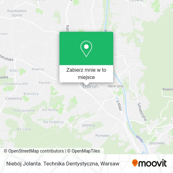 Mapa Niebój Jolanta. Technika Dentystyczna