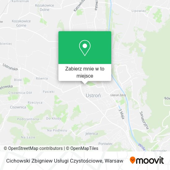 Mapa Cichowski Zbigniew Usługi Czystościowe