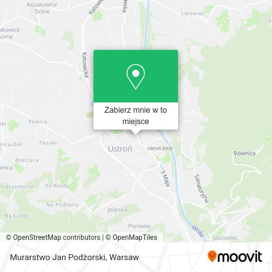 Mapa Murarstwo Jan Podżorski