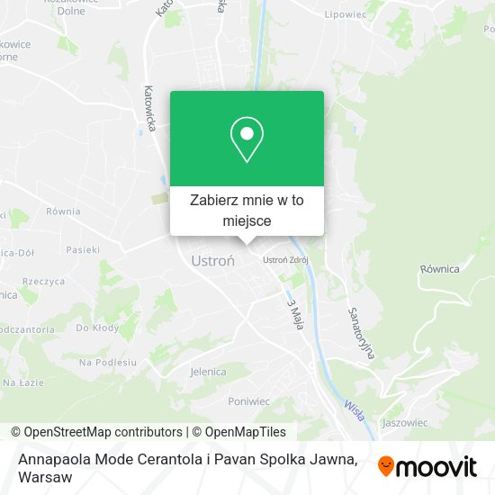 Mapa Annapaola Mode Cerantola i Pavan Spolka Jawna