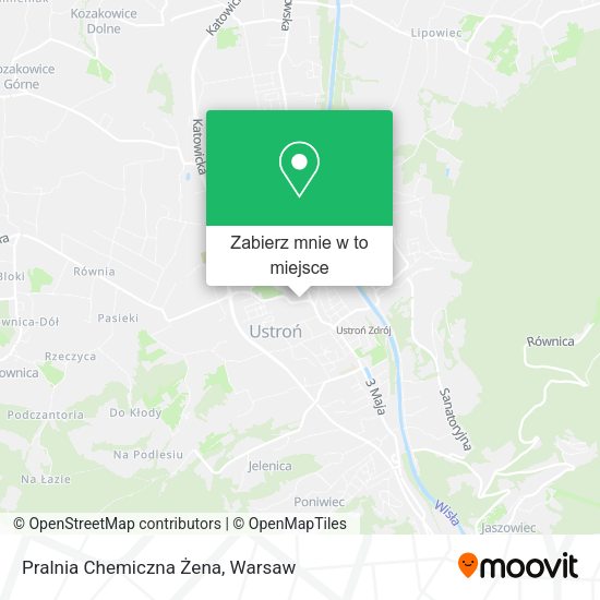 Mapa Pralnia Chemiczna Żena