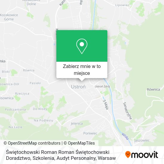 Mapa Świętochowski Roman Roman Świętochowski Doradztwo, Szkolenia, Audyt Personalny