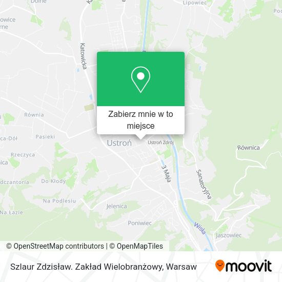 Mapa Szlaur Zdzisław. Zakład Wielobranżowy