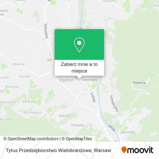 Mapa Tytus Przedsiębiorstwo Wielobranżowe