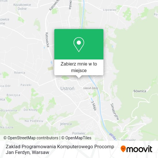 Mapa Zaklad Programowania Komputerowego Procomp Jan Ferdyn