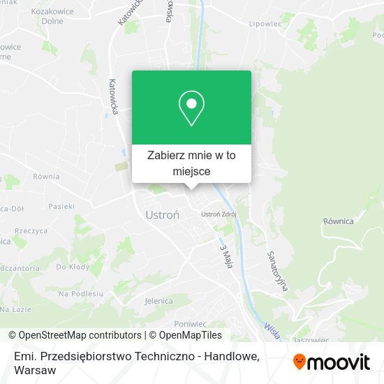 Mapa Emi. Przedsiębiorstwo Techniczno - Handlowe