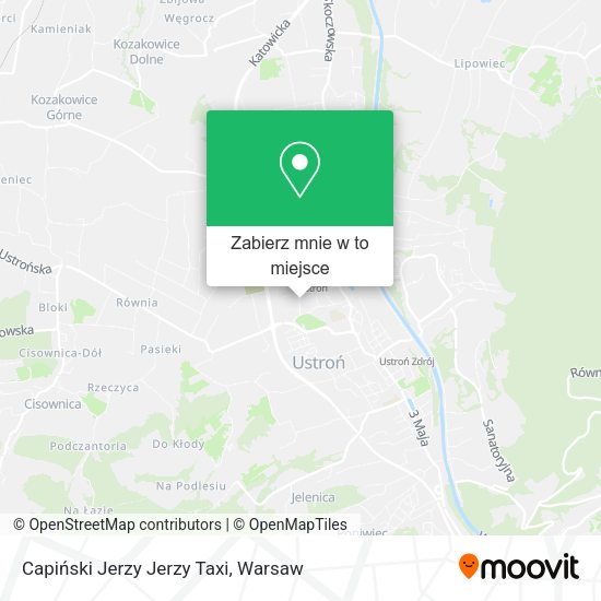 Mapa Capiński Jerzy Jerzy Taxi