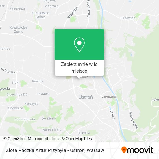 Mapa Złota Rączka Artur Przybyła - Ustron