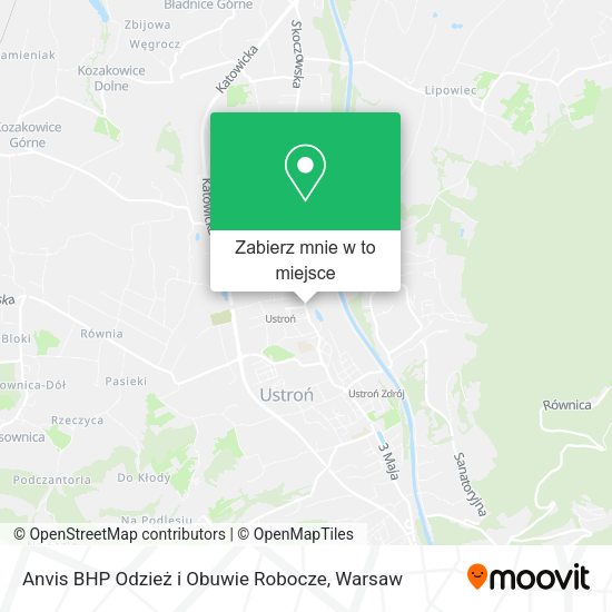 Mapa Anvis BHP Odzież i Obuwie Robocze