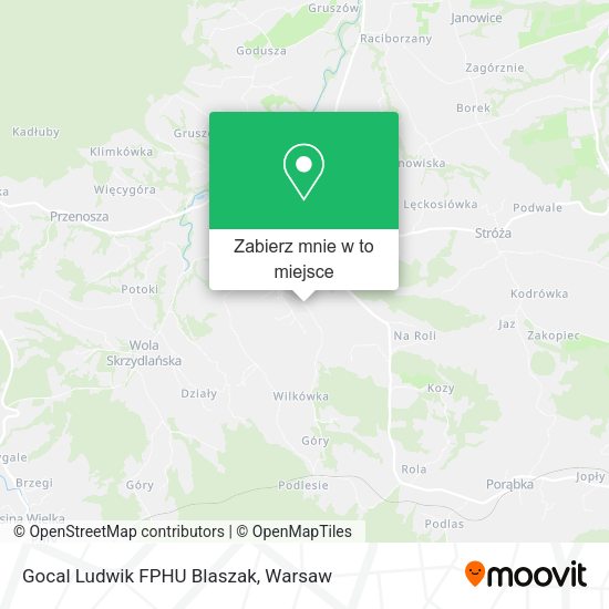 Mapa Gocal Ludwik FPHU Blaszak