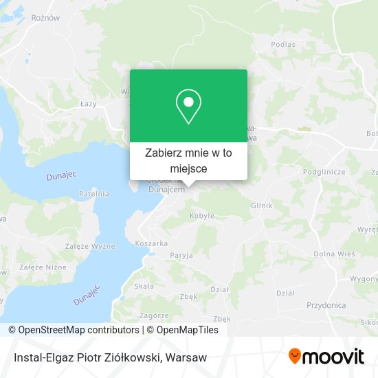 Mapa Instal-Elgaz Piotr Ziółkowski