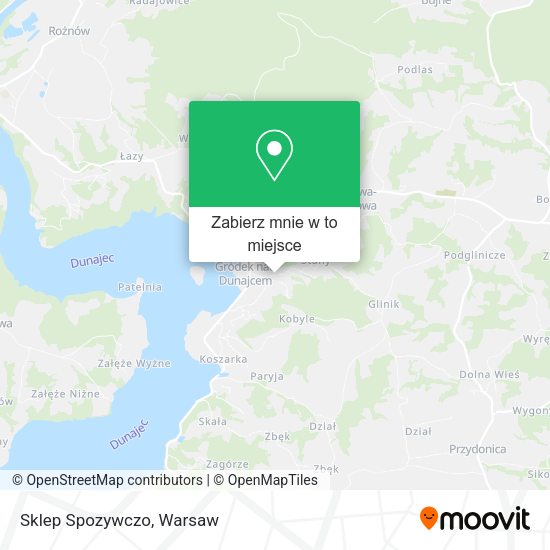 Mapa Sklep Spozywczo