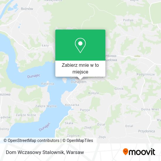 Mapa Dom Wczasowy Stalownik