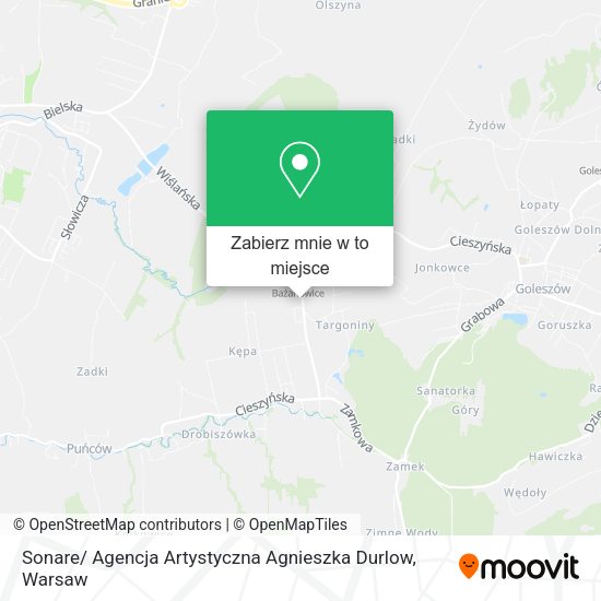 Mapa Sonare/ Agencja Artystyczna Agnieszka Durlow