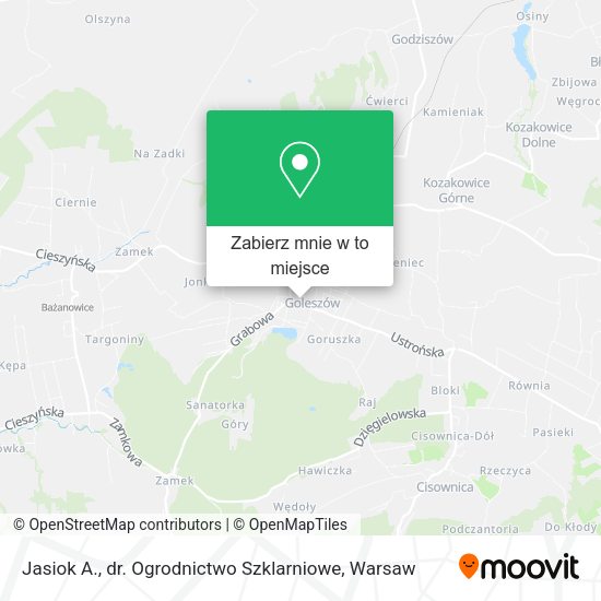 Mapa Jasiok A., dr. Ogrodnictwo Szklarniowe