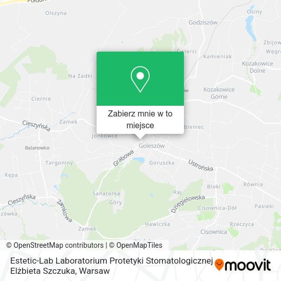 Mapa Estetic-Lab Laboratorium Protetyki Stomatologicznej Elżbieta Szczuka