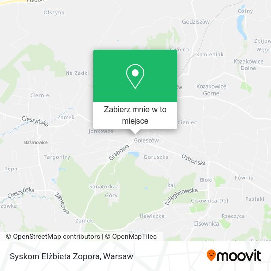 Mapa Syskom Elżbieta Zopora