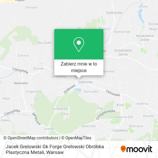 Mapa Jacek Grelowski Gk Forge Grelowski Obróbka Plastyczna Metali