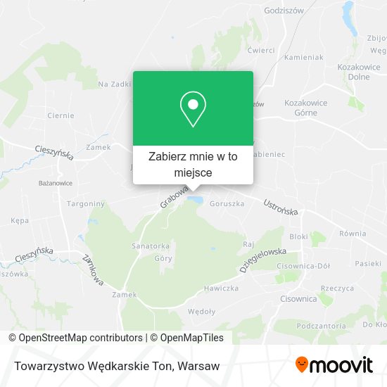 Mapa Towarzystwo Wędkarskie Ton