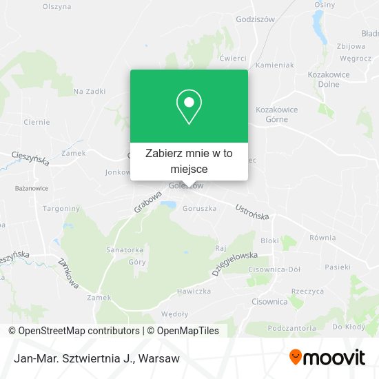 Mapa Jan-Mar. Sztwiertnia J.