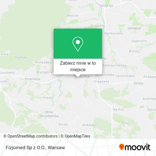 Mapa Fizjomed Sp z O.O.