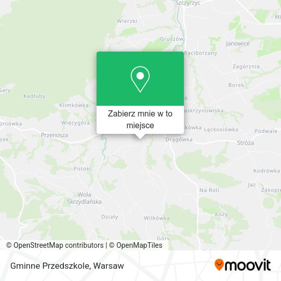 Mapa Gminne Przedszkole