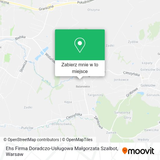 Mapa Ehs Firma Doradczo-Usługowa Małgorzata Szalbot