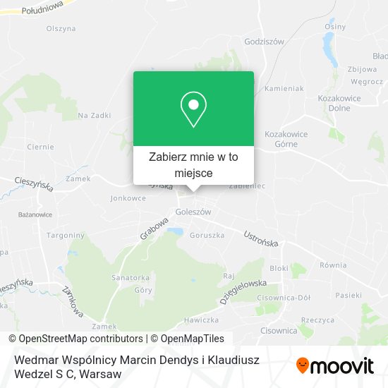 Mapa Wedmar Wspólnicy Marcin Dendys i Klaudiusz Wedzel S C