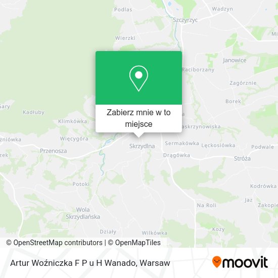 Mapa Artur Woźniczka F P u H Wanado