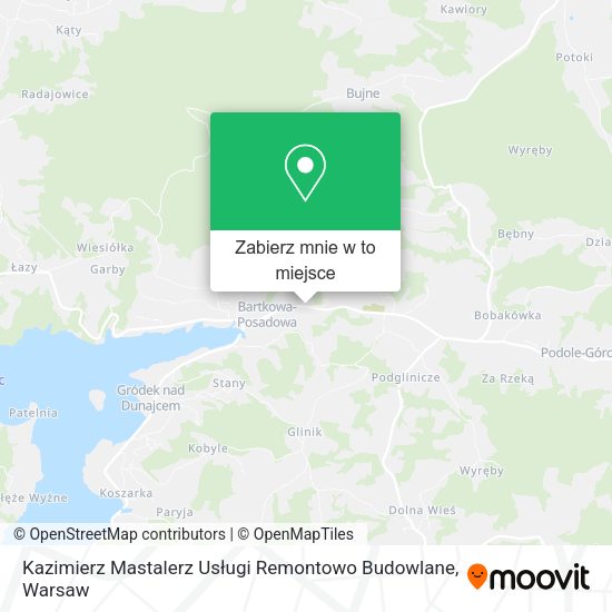 Mapa Kazimierz Mastalerz Usługi Remontowo Budowlane