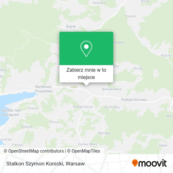 Mapa Stalkon Szymon Konicki