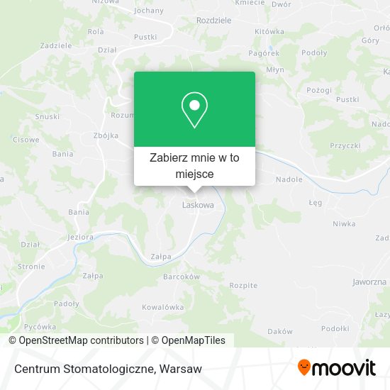 Mapa Centrum Stomatologiczne