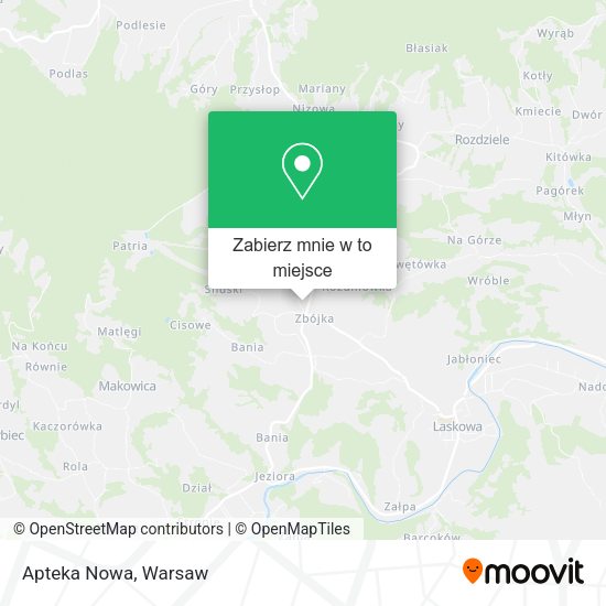 Mapa Apteka Nowa