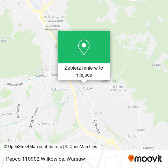 Mapa Pepco 110902 Wilkowice