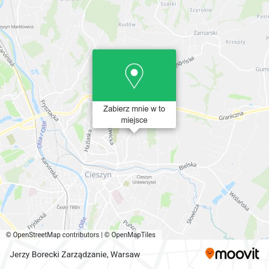 Mapa Jerzy Borecki Zarządzanie