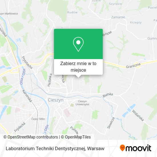 Mapa Laboratorium Techniki Dentystycznej