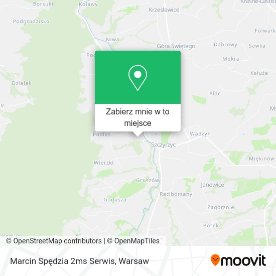 Mapa Marcin Spędzia 2ms Serwis