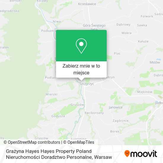 Mapa Grażyna Hayes Hayes Property Poland Nieruchomości Doradztwo Personalne