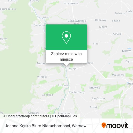 Mapa Joanna Kęska Biuro Nieruchomości