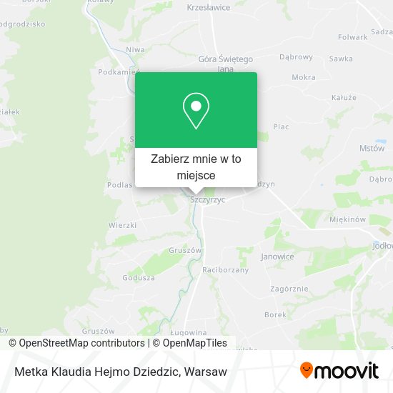 Mapa Metka Klaudia Hejmo Dziedzic