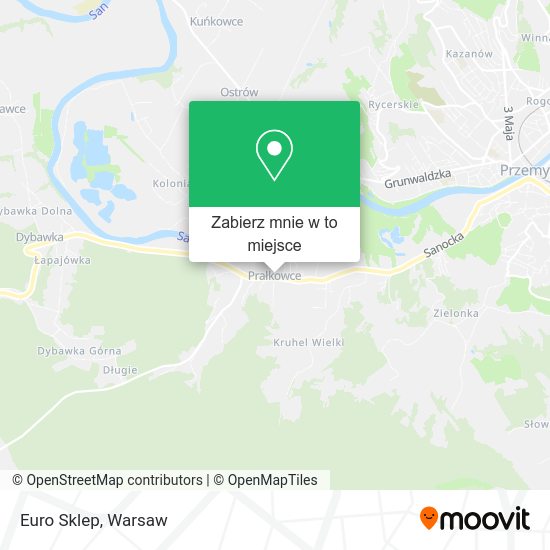 Mapa Euro Sklep